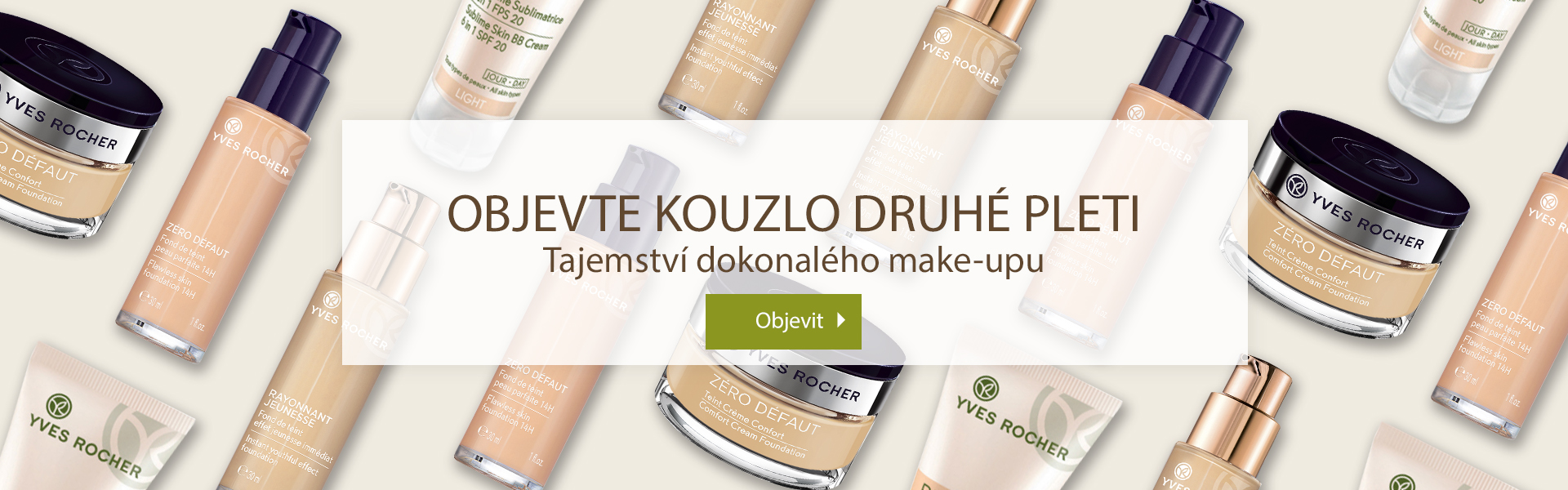 Lehký rozjasňující make-up